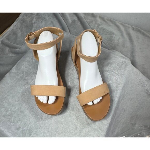 Coconuts by Matisse Sandals Women's Size 10M Tan Ankle Strap - Picture 16 of 16